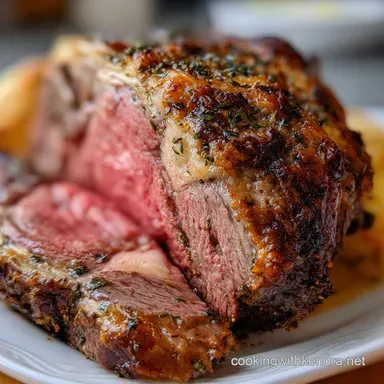 Prime Rib Roast: The Ultimate Reverse Sear Recipe for Perfection Recipe Card