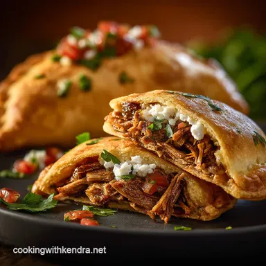 Super Bowl Food: Chipotle Pulled Pork Pockets (6 Hour Slow Cook) Recipe Card