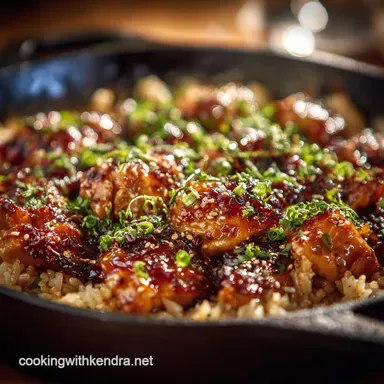 Teriyaki Chicken Casserole: The Ultimate Sticky Chicken and Rice Bake Recipe Card