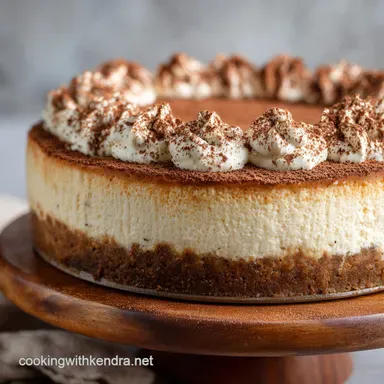 Tiramisu Cheesecake: The Ultimate Baked Showstopper Recipe Recipe Card