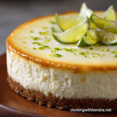 Key Lime Cheesecake: The Ultimate Creamy, Zesty Summer Dessert Recipe Card