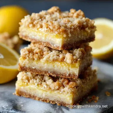 Ultimate Lemon Crumble Bars Zingy Buttery and Perfect for Tea Recipe Card