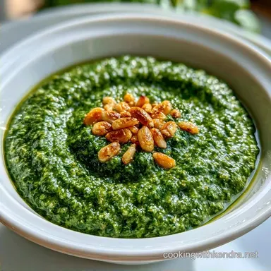 Vegan Basil Pesto in 5 Minutes