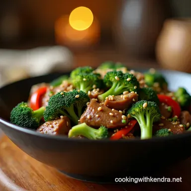 Velvet Beef and Broccoli StirFry Better Than Takeaway Recipe Card
