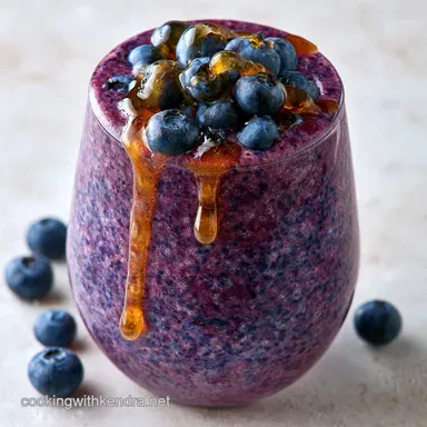 Blueberry Smoothie in 5 Minutes