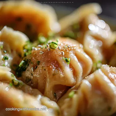 Chicken Dumpling Filling: The Velvety Ginger Jiaozi Recipe Recipe Card