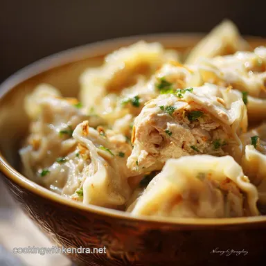 Chicken Dumpling Filling: The Velvety Ginger Jiaozi Recipe