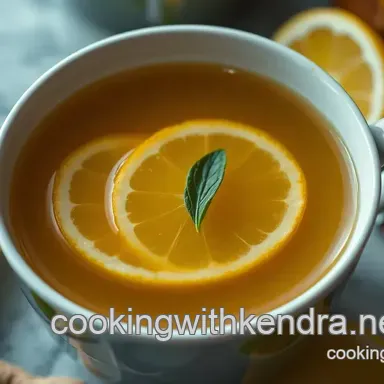 Wake-Up Ginger Zinger Tea: Your Immune-Boosting Cuppa