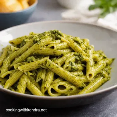 10 Herbs For Brain Fog Wakey Wakey Pesto Pasta Recipe Recipe Card