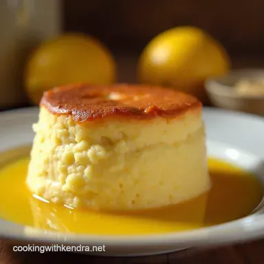 Foolproof Warm Lemon Pudding Cake Recipe Nans Classic Recipe Card