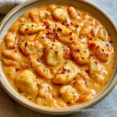 One-Pot White Bean Gnocchi Soup