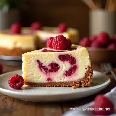 Foolproof White Chocolate Raspberry Cheesecake Recipe Recipe Card