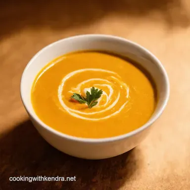 Winter Bloom Blossom Bisque My Cozy Soup Recipe Recipe Card