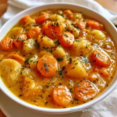 Winter Vegetable Stew: One-Pot Recipe Card