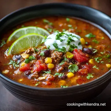 Weight Watchers Taco Soup: Speedy Zero Point Meal Prep Dinner