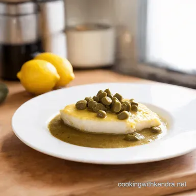 Zesty Lemon Butter Caper Sauce: Ready in 10! Recipe Card