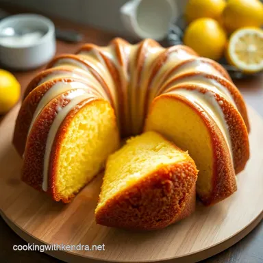 Lemon Bundt Cake Recipe Zesty Sunshine in Every Slice