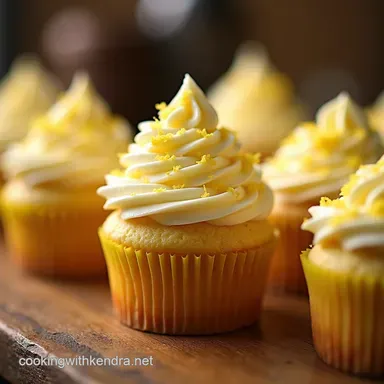 The Ultimate Moist Lemon Cupcakes with Tart Buttercream Recipe Card