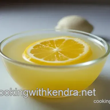 Easy Zesty Lemon Simple Syrup: Brighten Your Beverages Today!