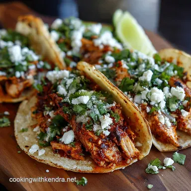 Chicken Street Tacos Authentic Pollo Asado Marinade Easy Recipe Recipe Card