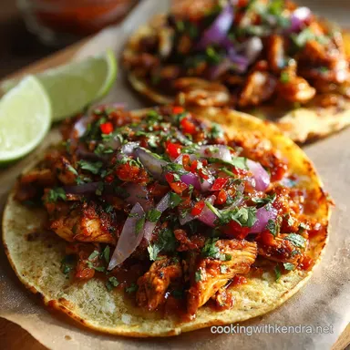 Chicken Street Tacos Authentic Pollo Asado Marinade Easy Recipe