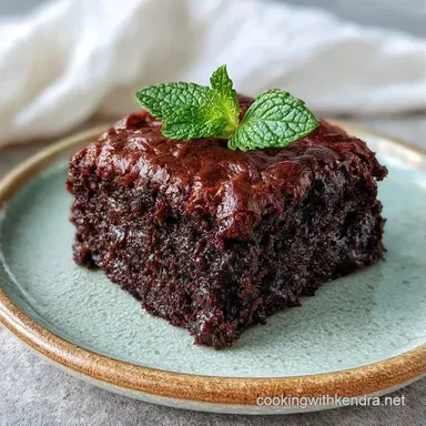 Best Zucchini Brownie Recipe: Fudgy Recipe Card