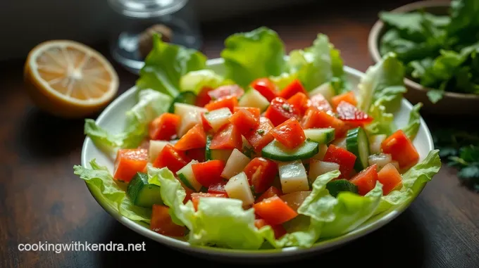 Bibb Lettuce Salad with Honey-Lemon Vinaigrette