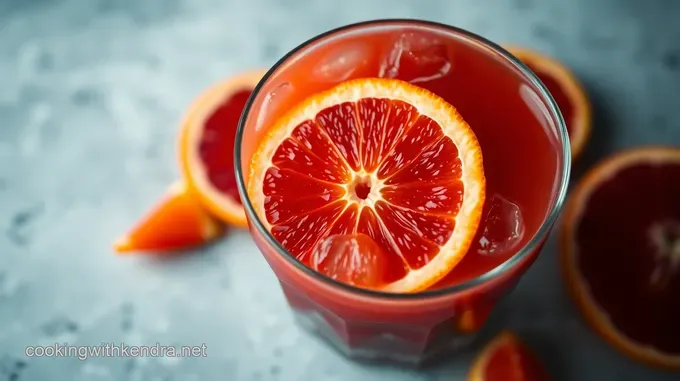 Bright & Zesty Blood Orange Juice: A Citrus Delight!