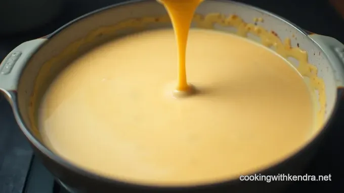 Classic Cheddar Cheese Sauce: The Perfect Pour-Over