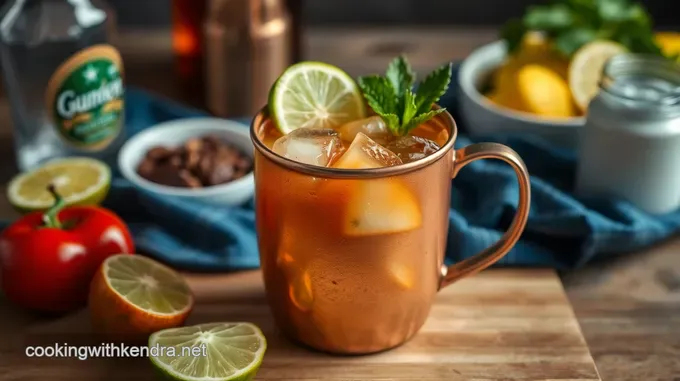 Classic Moscow Mule: A Refreshingly Spicy Sip