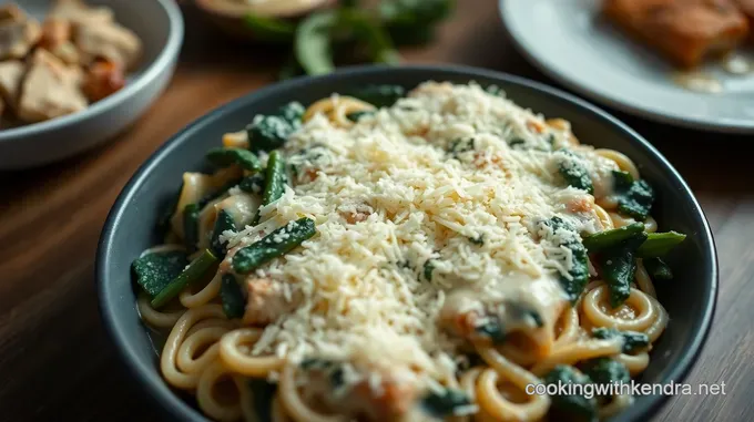 Creamy Chicken & Spinach Manicotti with Marinara Sauce
