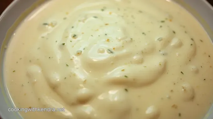 Creamy Garlic Parmesan Sauce