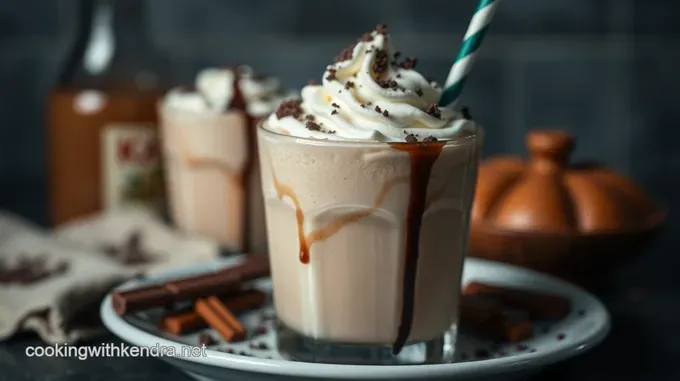 Decadent Mudslide Milkshake: A Creamy Indulgence