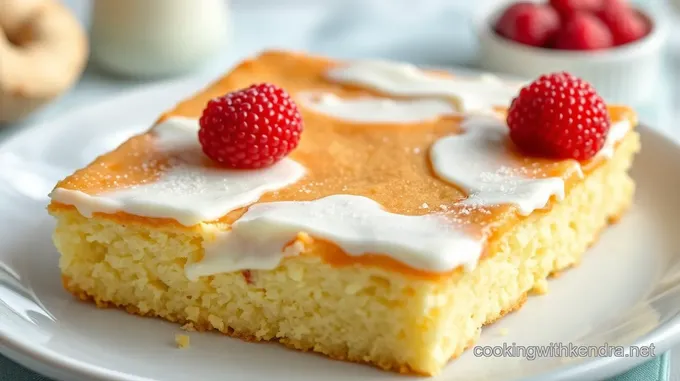 Easy Kefir Sheet Cake