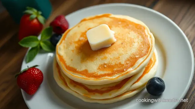 Fluffy Yogurt Pancakes: A Fruity Delight