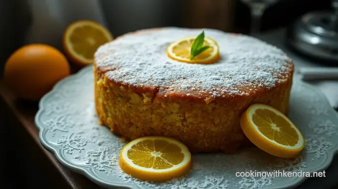 Galliano-Infused Citrus Cake