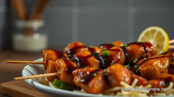 Kikkoman Teriyaki Chicken Skewers