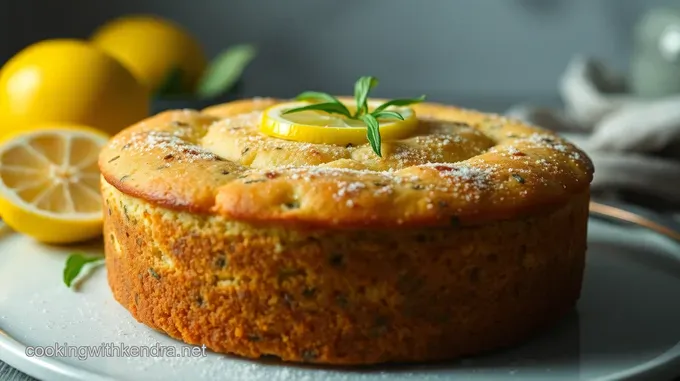 Lemon & Herb Olive Oil Cake