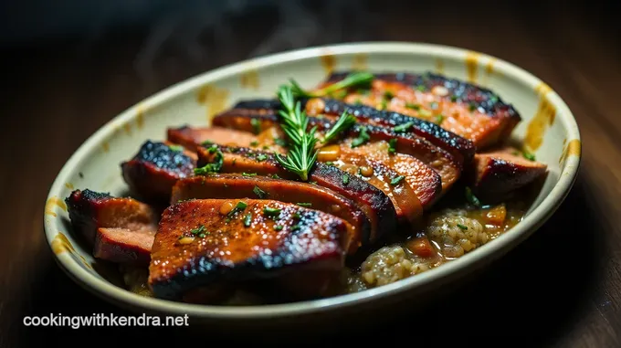 Savory Smoked Tri Tip with Herb Marinade