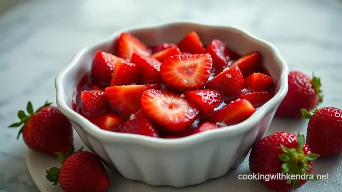 Sweet & Tangy Strawberry Compote: A Summer Delight