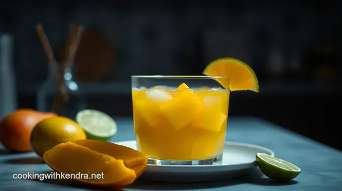 Tropical Mango Bliss Cocktail