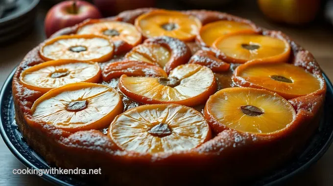Washington Apple Upside-Down Cake