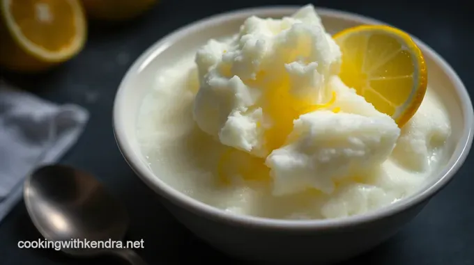 Zesty Lemon-Lime Sherbet