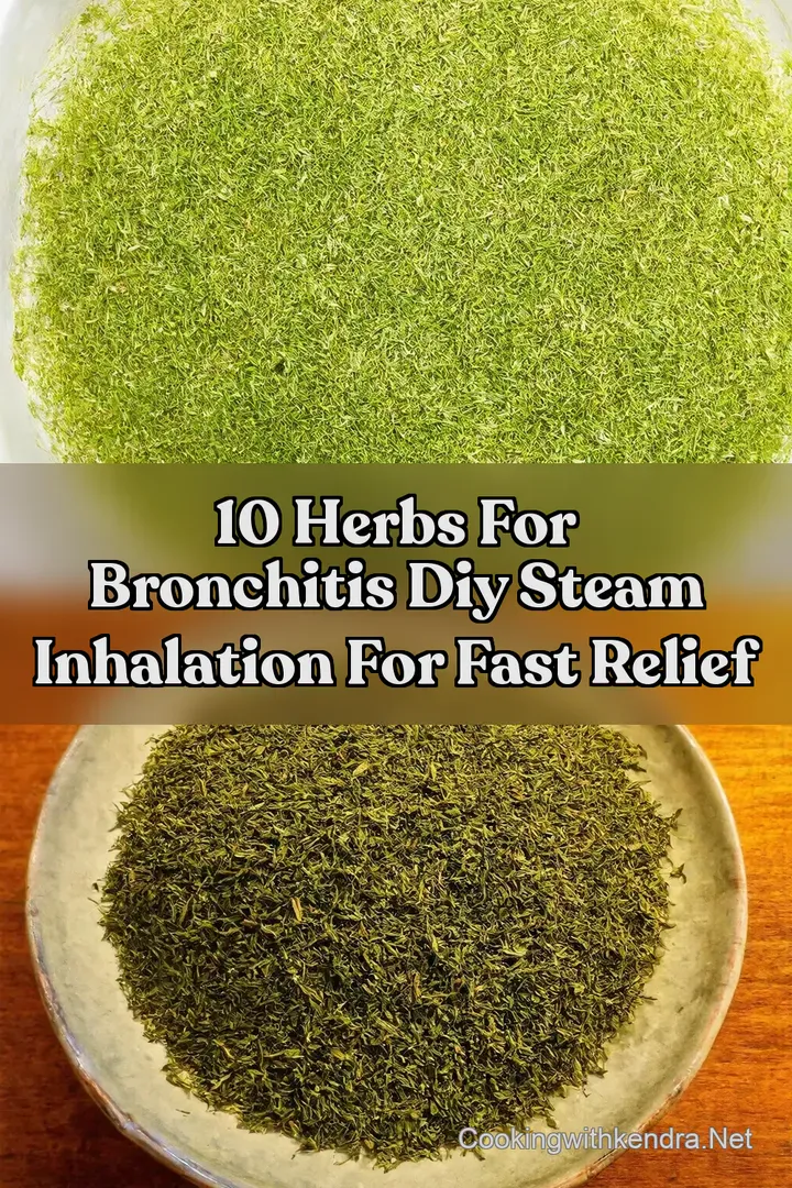 10 Herbs For Bronchitis DIY Steam Inhalation for Fast Relief
