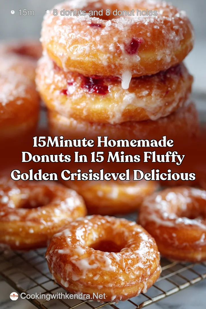 15Minute Homemade Donuts in 15 Mins Fluffy Golden CrisisLevel Delicious