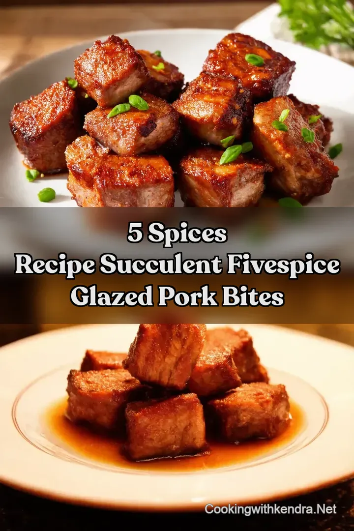 5 Spices Recipe Succulent FiveSpice Glazed Pork Bites