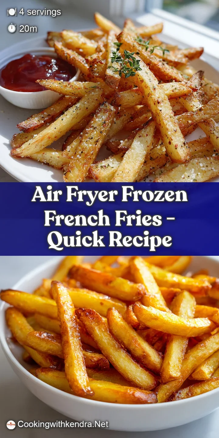 Up-close, golden-brown air-fried fries with visible salt crystals. Their enticing, slightly crinkled texture promises a sa...