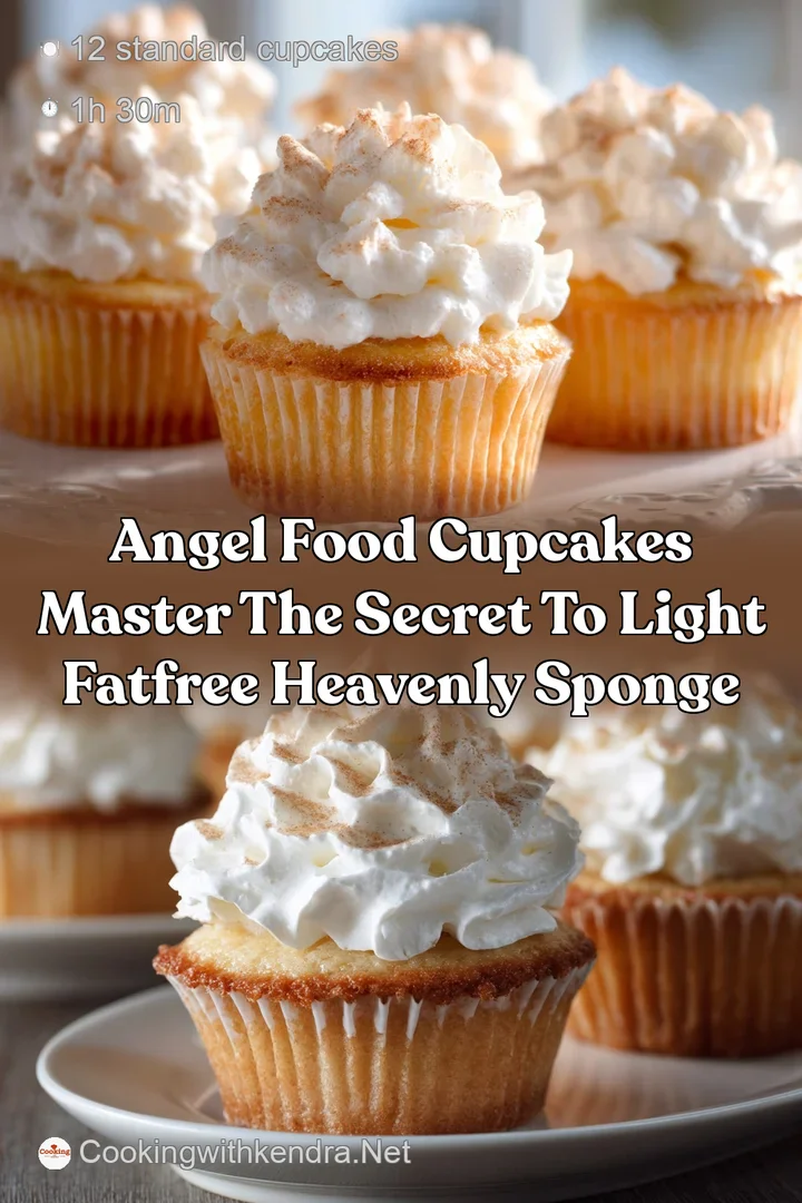 Angel Food Cupcakes Master the Secret to Light FatFree Heavenly Sponge