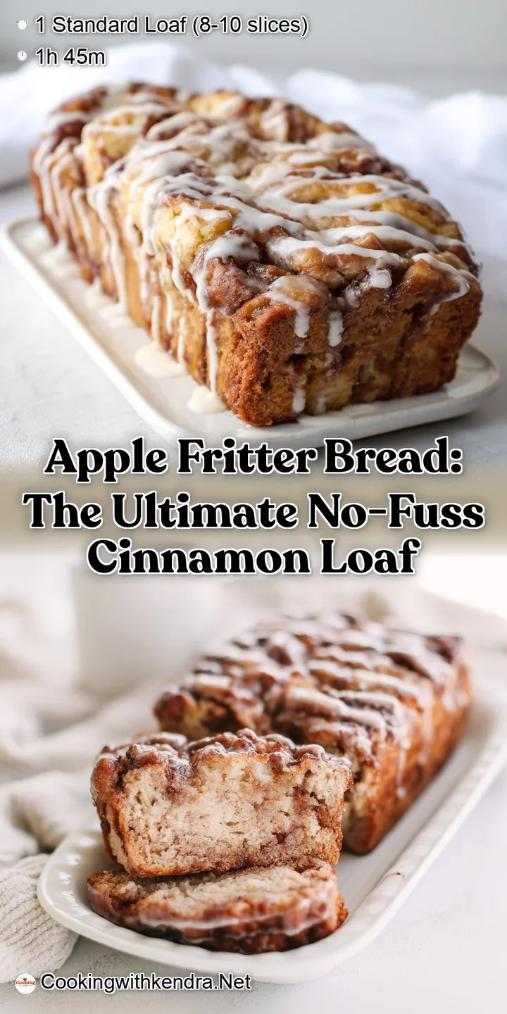 Apple Fritter Bread: The Ultimate No-Fuss Cinnamon Loaf