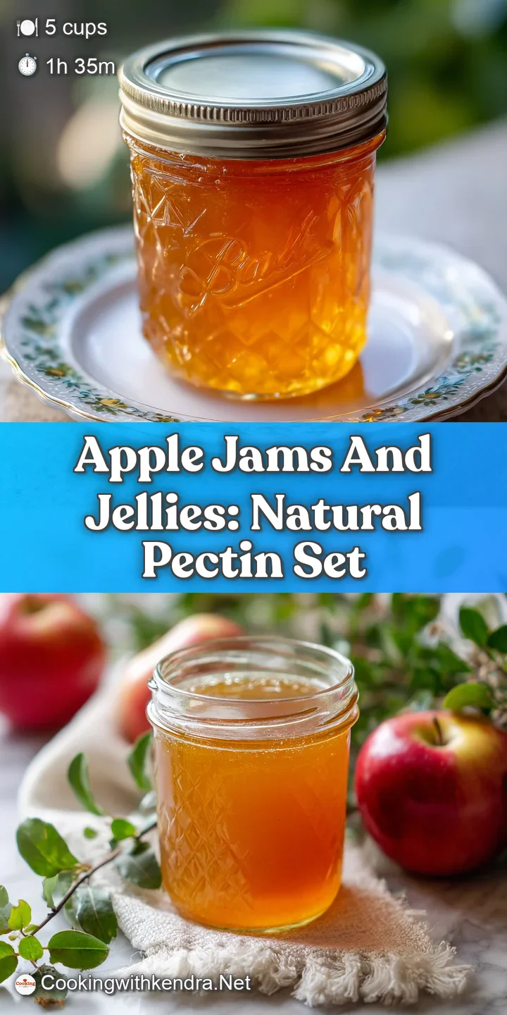 Close-up of glistening apple jam, its chunky texture and rich golden color inviting a taste, hints of sweet spices visible.